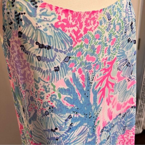 Lilly Pulitzer Winni Midi Dress in Sink or Swim print. Size M - Picture 6 of 12